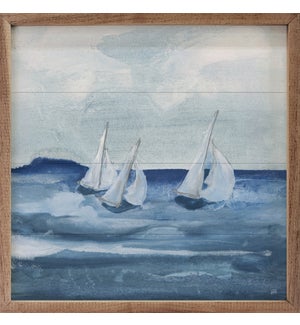 Sailboats 1 By Chris Paschke